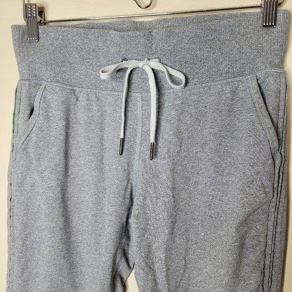 Lululemon No Sweat Pants Side Zips Pre/Post Workout Heathered Grey - Picture 5 of 11
